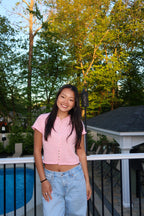 Pink Sugar Knit Top