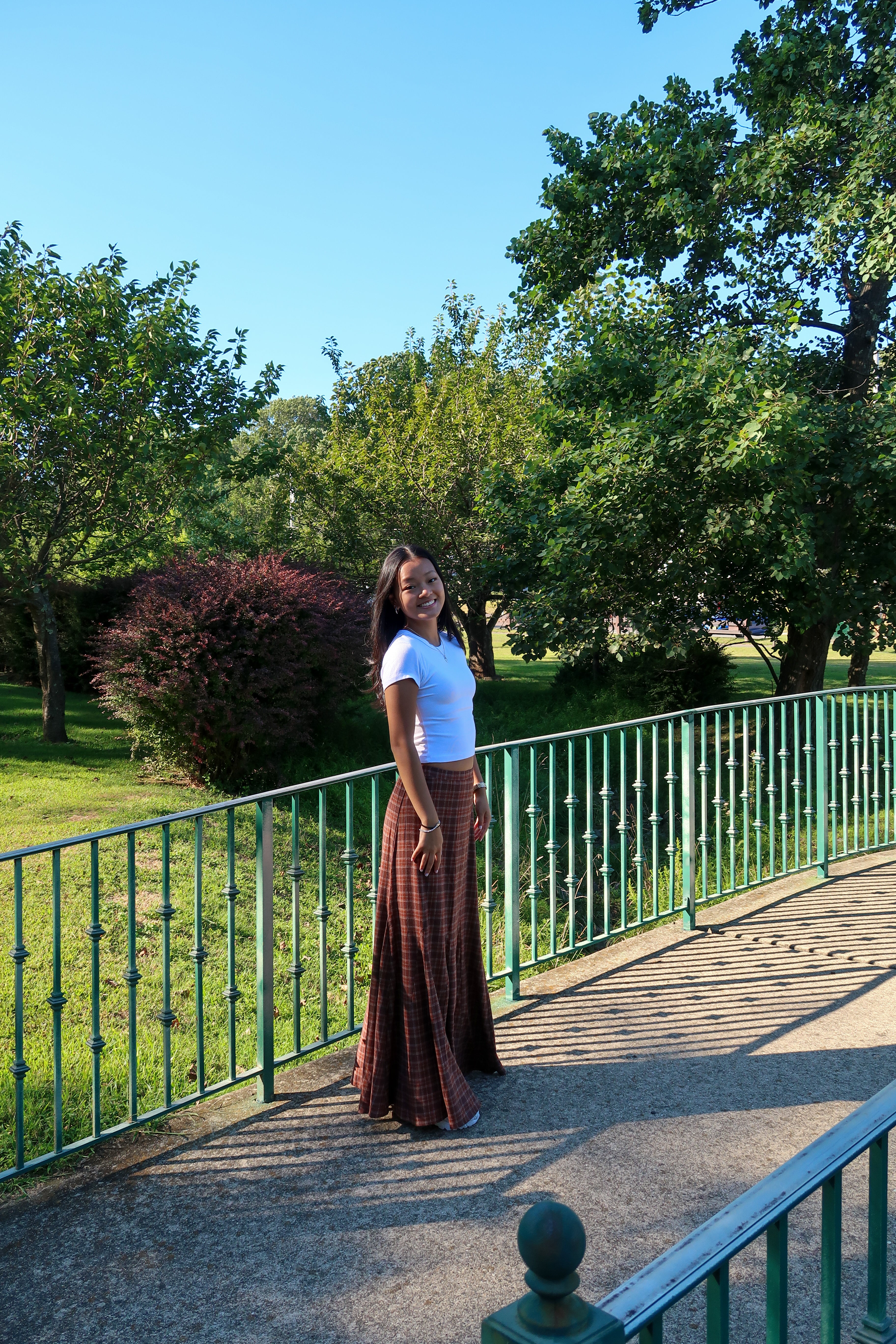 Autumn Stroll Maxi Skirt
