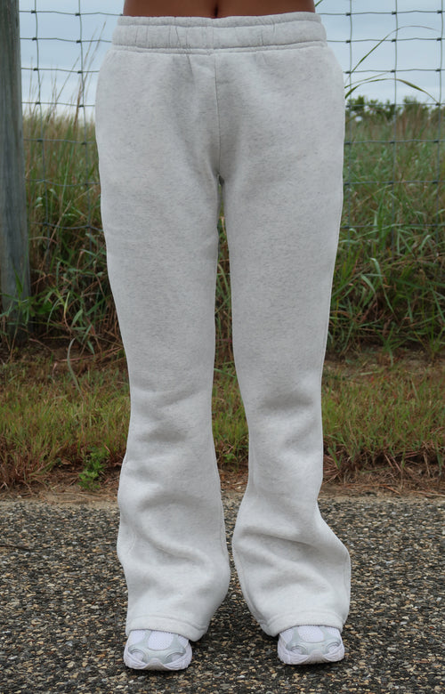 Cloud Nine Low-Waist Flare Sweats