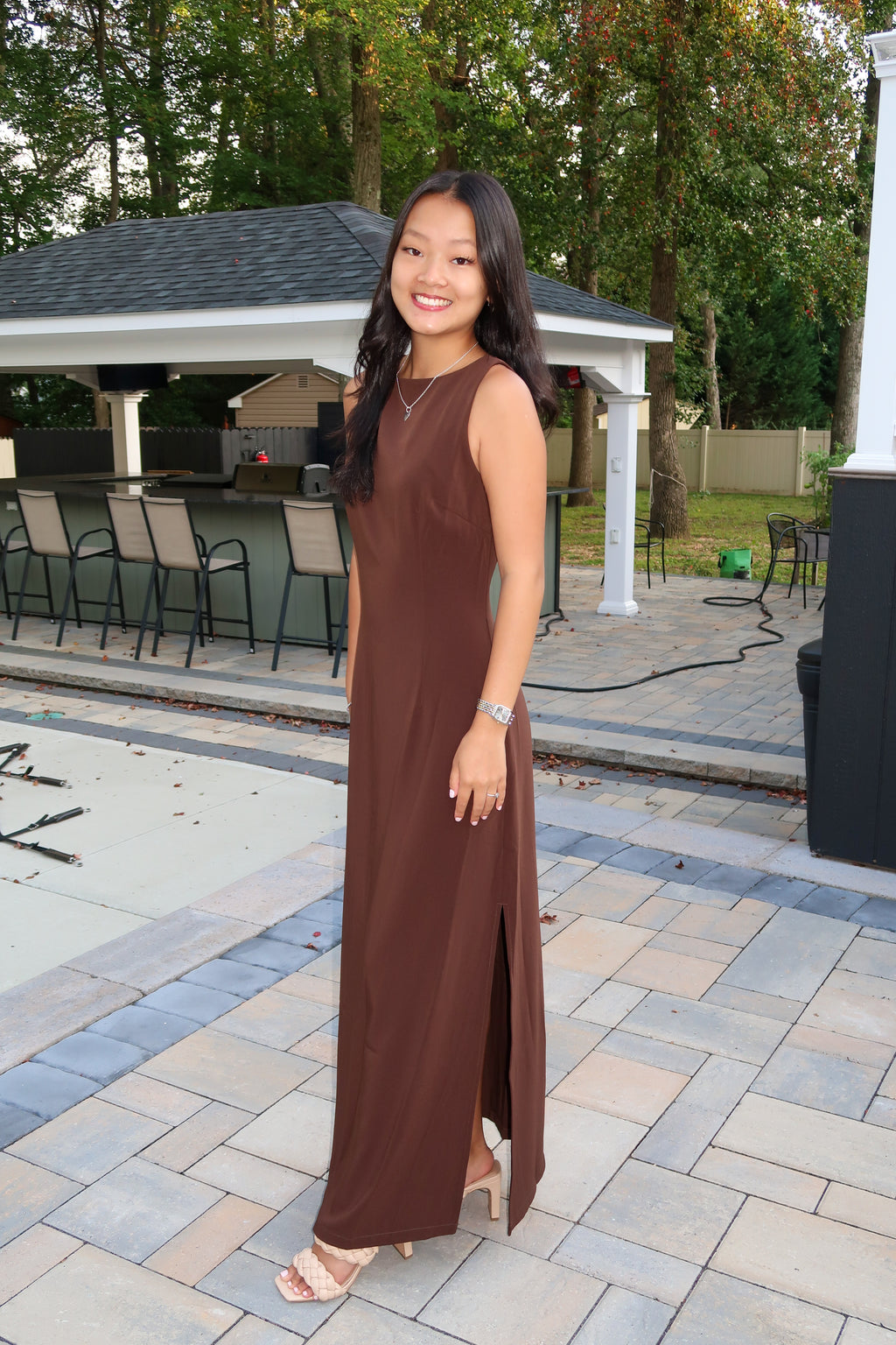 Mocha Maxi Dress