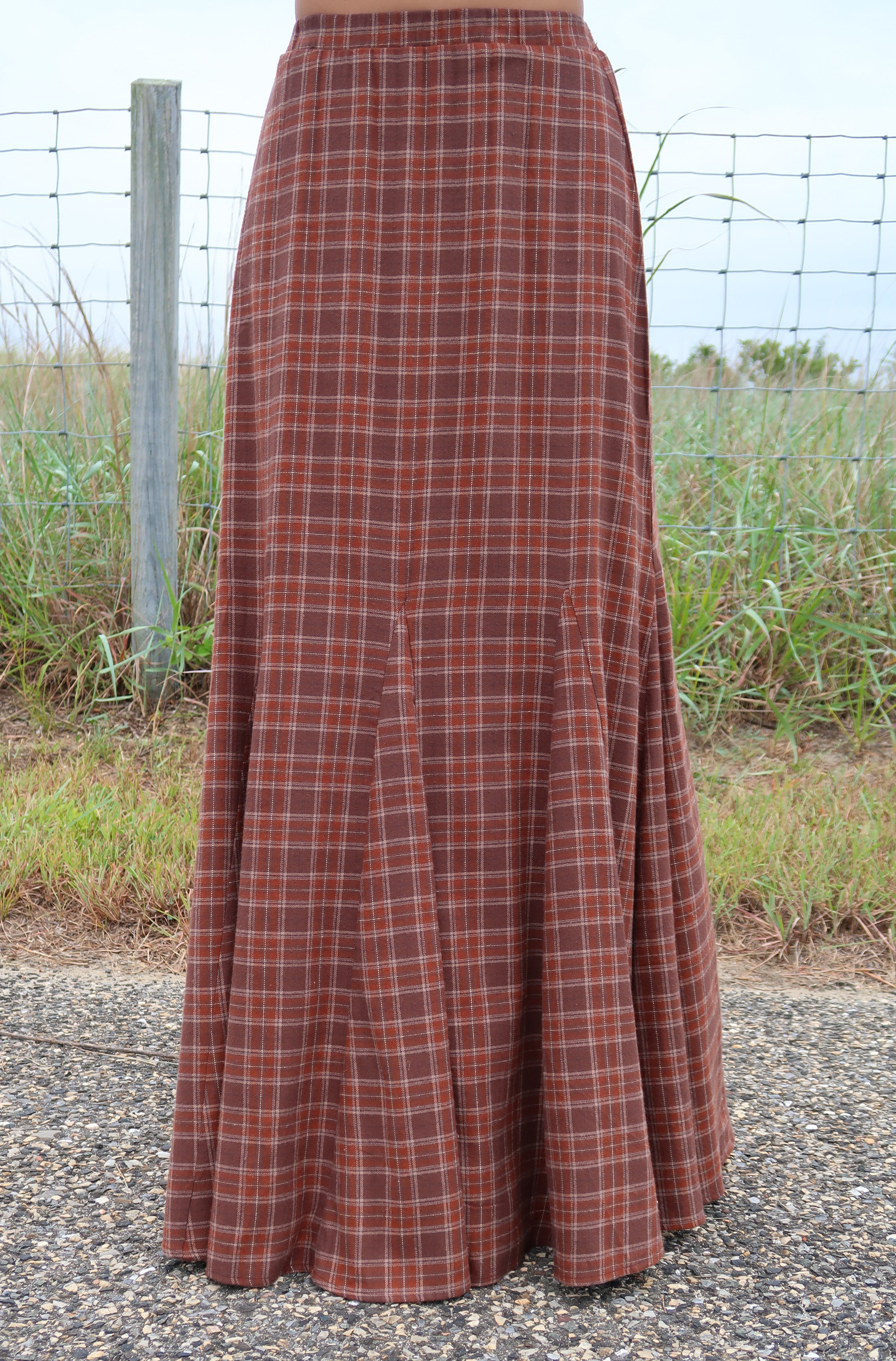 Autumn Stroll Maxi Skirt