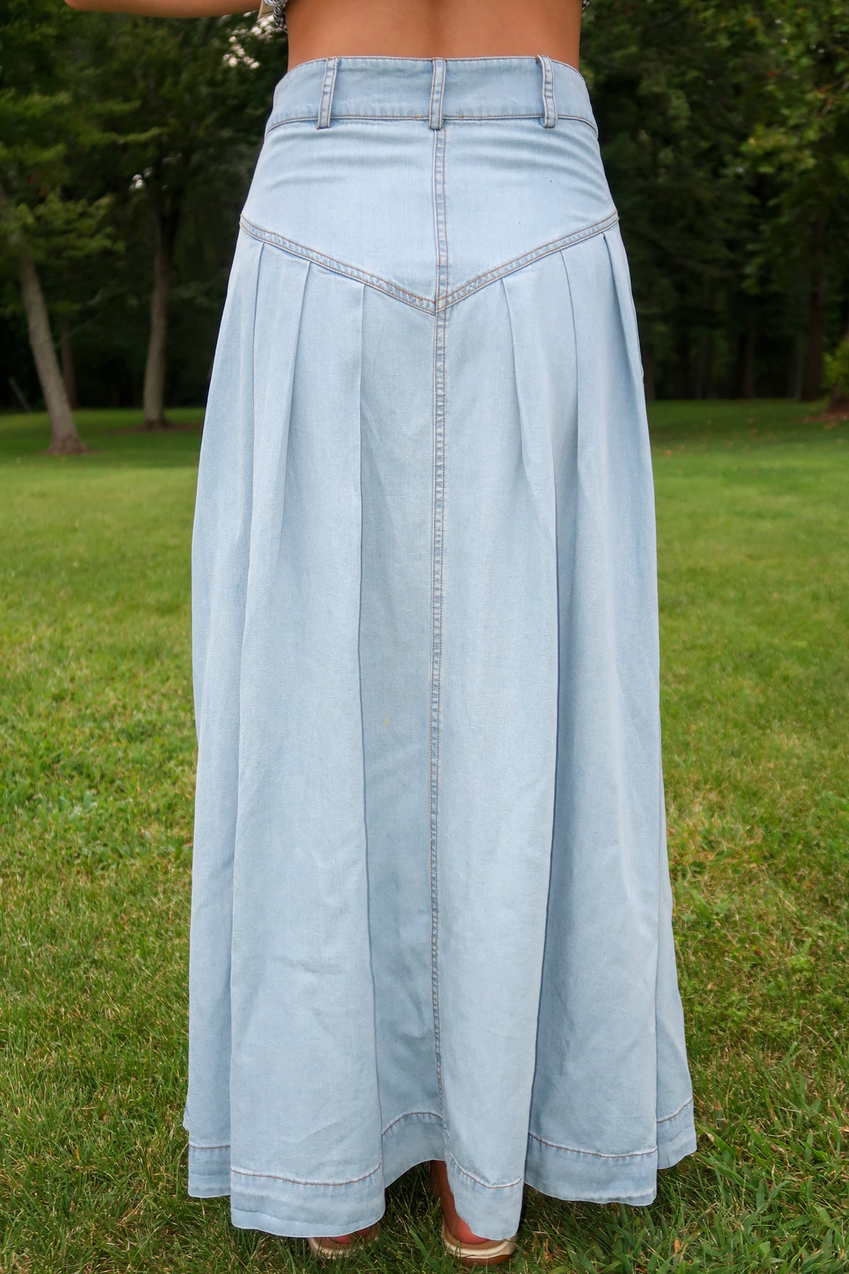 Bluebell Denim Maxi Skirt