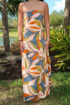 Sunset Palms Maxi Dress