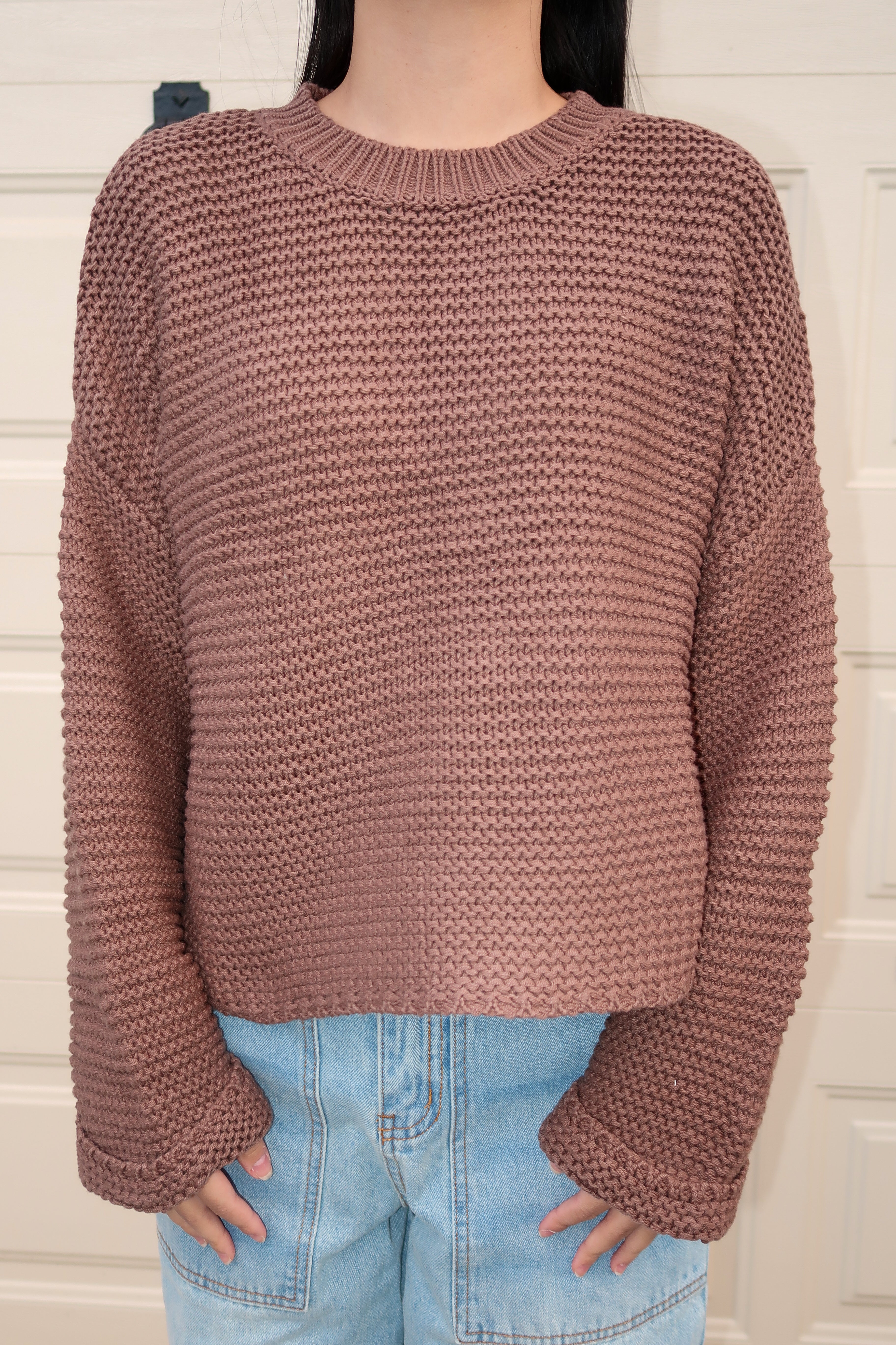 Cozy Cocoa Knit Sweater