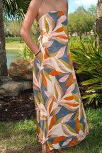 Sunset Palms Maxi Dress