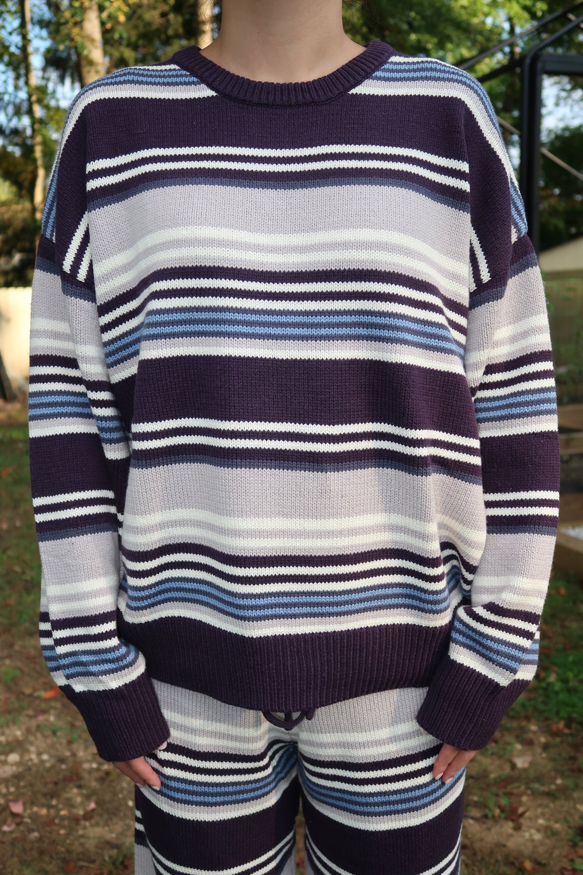 Blue Haze Knit Top