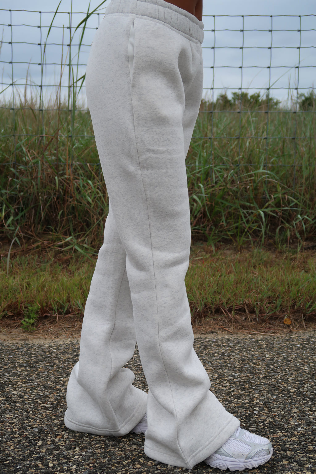 Cloud Nine Low-Waist Flare Sweats