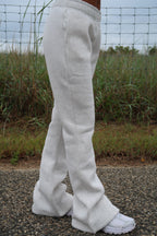 Cloud Nine Low-Waist Flare Sweats