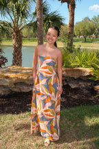 Sunset Palms Maxi Dress